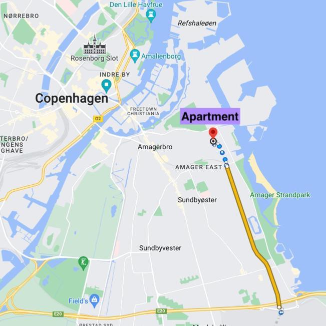Great Apt - Near Beach - Cph โคเปนเฮเกน ภายนอก รูปภาพ